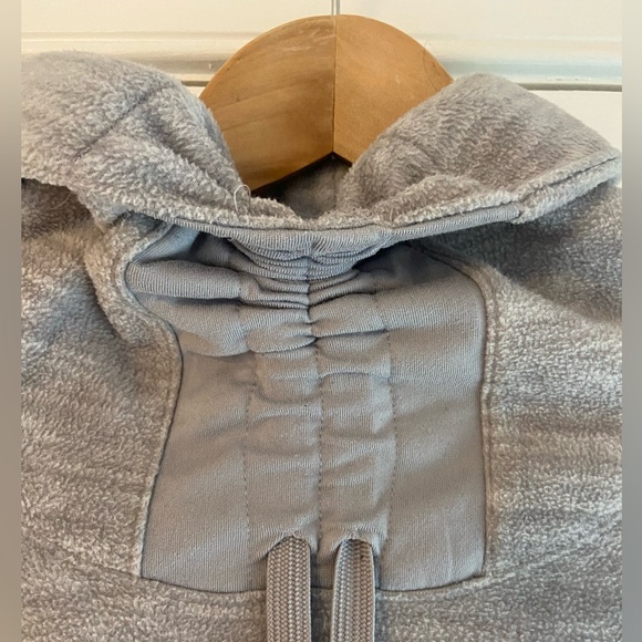 Old Navy 🩶 Active Fleece Funnel Pullover Gray Small Tall - Picture 7 of 8